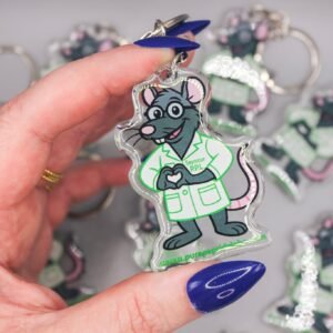 Seymour Keychain – Support Science in Style