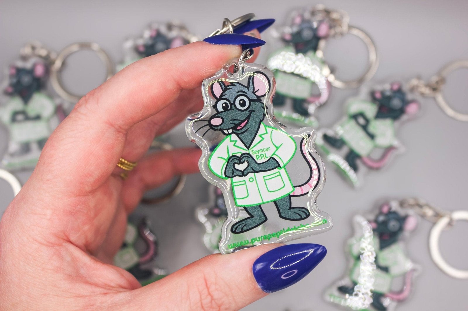 Seymour Keychain – Support Science in Style