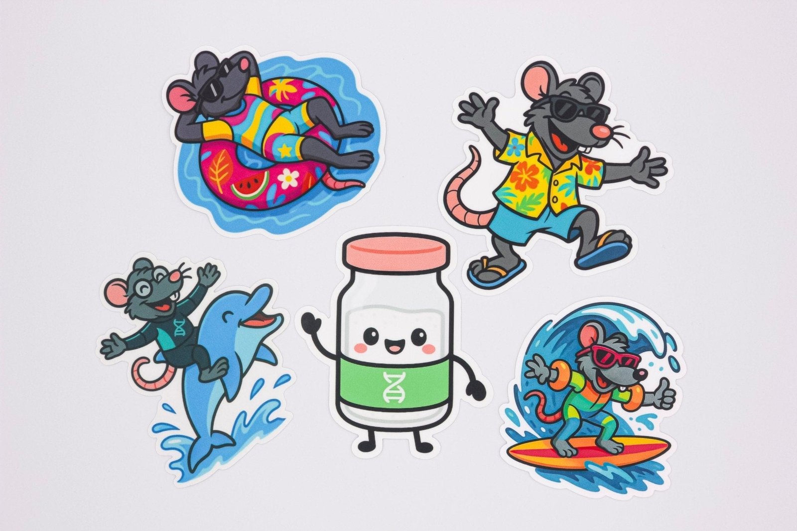 Seymour Sticker Pack – Support Research, Fight Cancer - Image 2