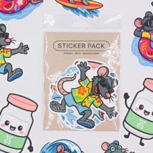 Seymour Sticker Pack – Support Research, Fight Cancer